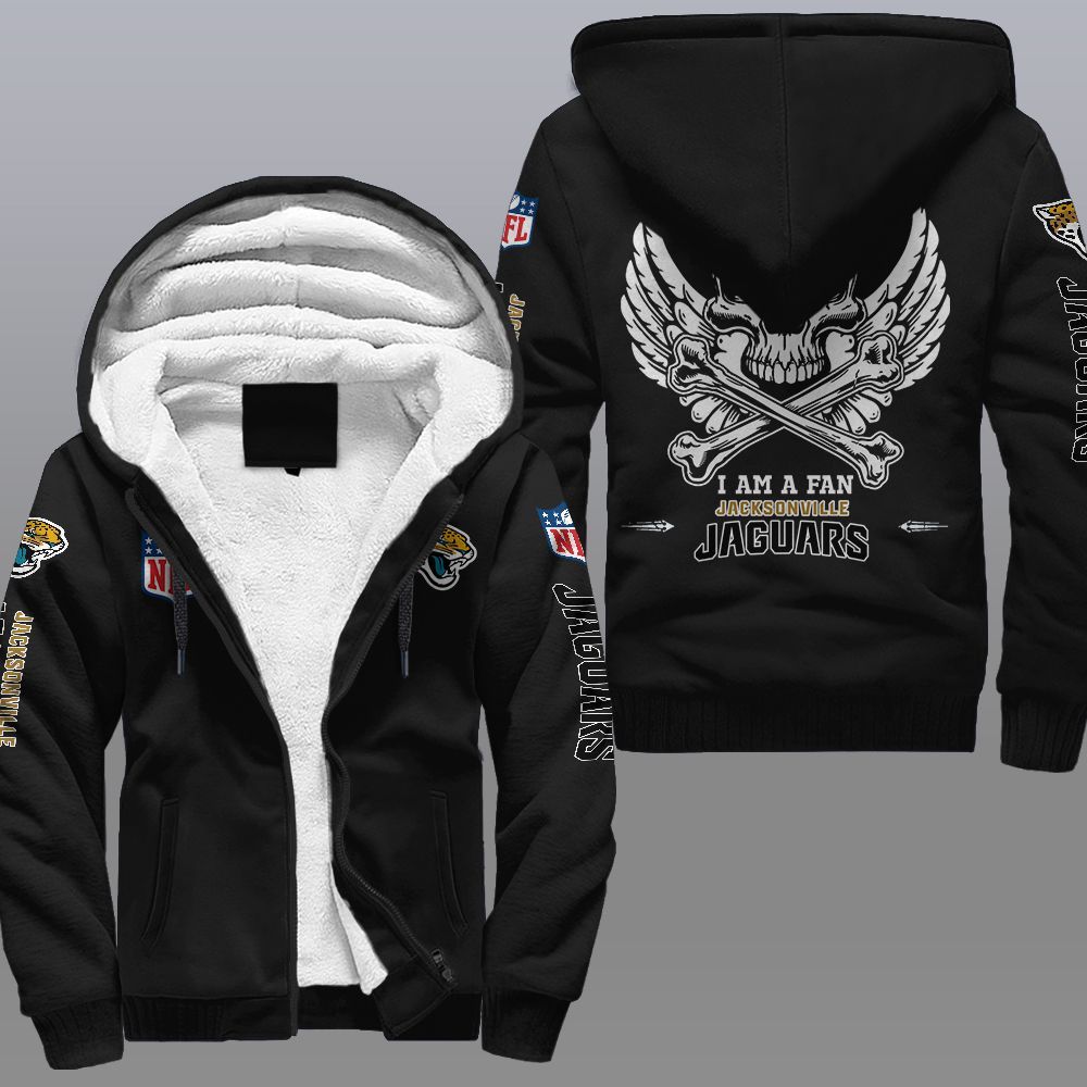 Nfl Jacksonville Jaguars Wings Skull Fleece Hoodie Nfl Jacksonville Jaguars Wings Skull Fleece Hoodie