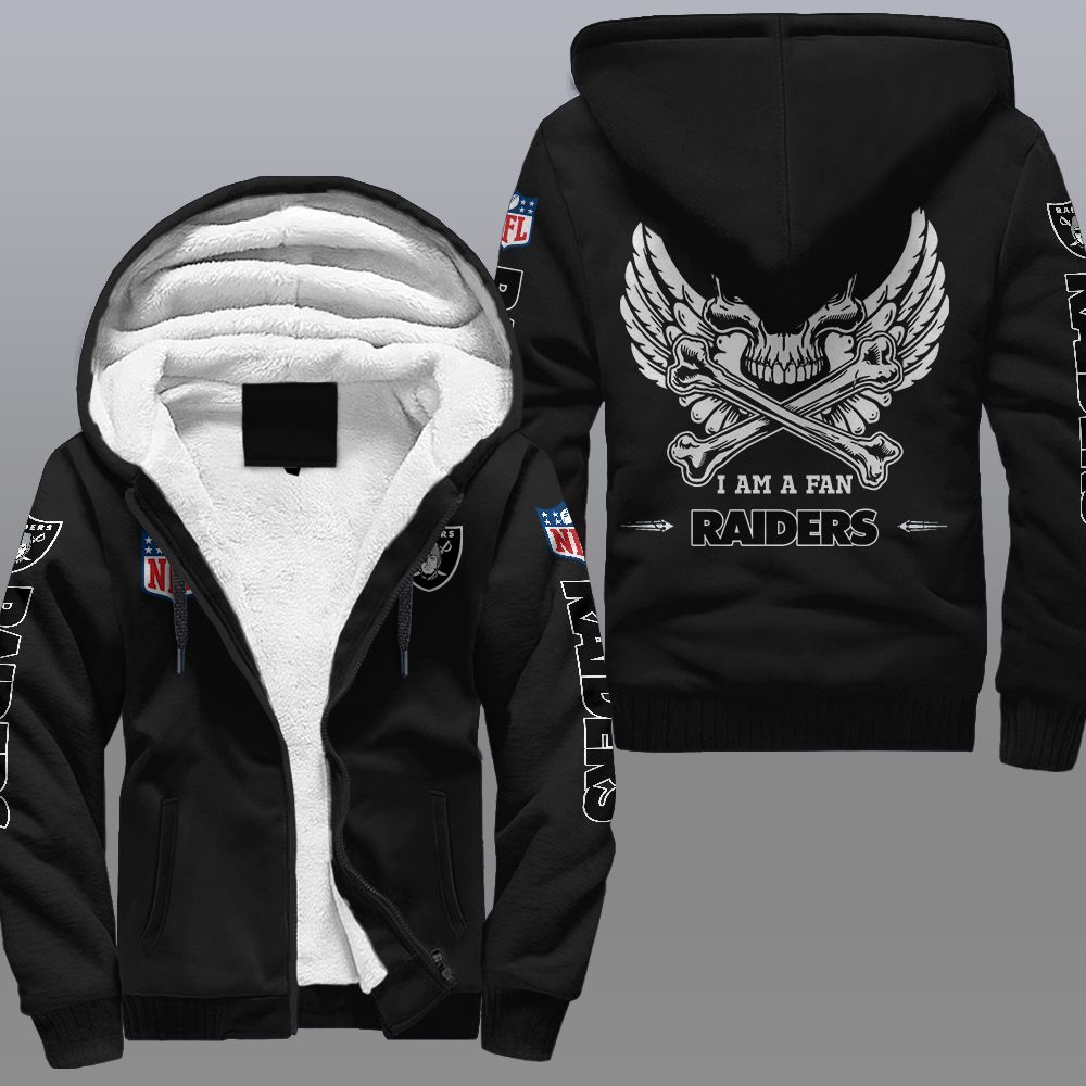 Nfl Las Vegas Raiders Wings Skull Fleece Hoodie Nfl Las Vegas Raiders Wings Skull Fleece Hoodie