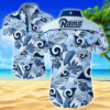 Nfl Los Angeles Rams Hawaiian Shirt Summer Button Up