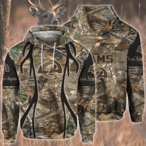Nfl Los Angeles Rams Hunting 3D Hoodie