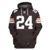 Nfl Nick Chubb Stats 3D Hoodie