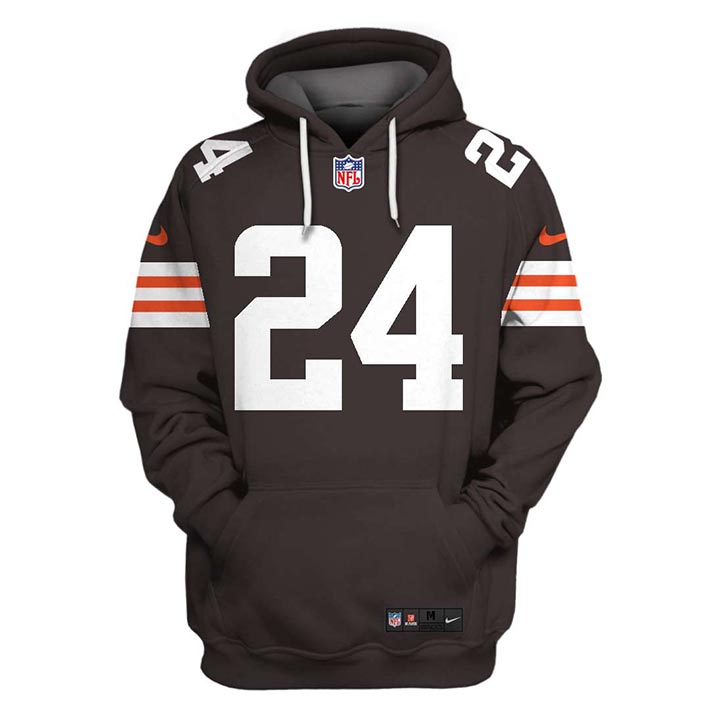 Nfl Nick Chubb Stats 3D Hoodie Nfl Nick Chubb Stats 3D Hoodie