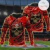 Nfl San Francisco 49Ers 3D Hoodie Skull Lover- Tagotee