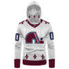 Nhl Colorado Avalanche Personalized 3D Hoodie Mask