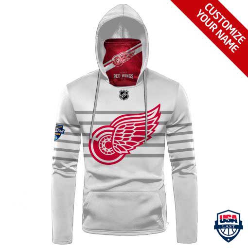 Nhl Detroit Red Wings Personalized 3D Mask Hoodie Ver 01 Nhl Detroit Red Wings Personalized 3D Mask Hoodie Ver 01