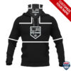 Nhl Los Angeles Kings Personalized 3D Mask Hoodie Ver 01