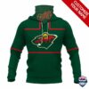 Nhl Minnesota Wild Personalized 3D Mask Hoodie Ver 01