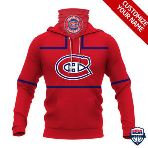Nhl Montréal Canadiens Personalized 3D Mask Hoodie Ver 01