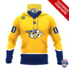 Nhl Nashville Predators Personalized 3D Mask Hoodie Ver 01