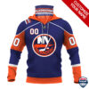 Nhl New York Islanders Personalized 3D Mask Hoodie Ver 01