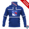 Nhl New York Rangers Personalized 3D Mask Hoodie Ver 01