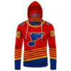 Nhl St. Louis Blues Personalized 3D Hoodie Mask