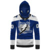 Nhl Tampa Bay Lightning Personalized 3D Hoodie Mask