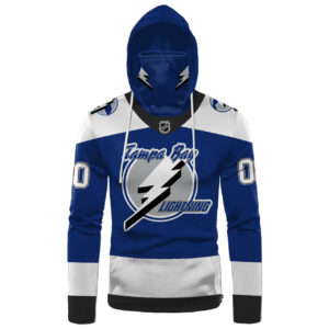 Nhl Tampa Bay Lightning Personalized 3D Hoodie Mask