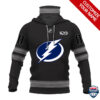 Nhl Tampa Bay Lightning Personalized 3D Mask Hoodie Ver 01
