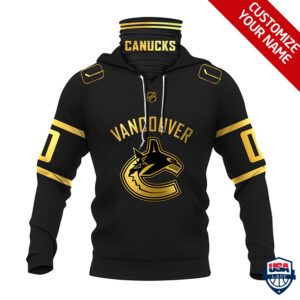 Nhl Vancouver Canucks Personalized 3D Mask Hoodie Ver 01
