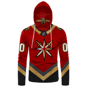 Nhl Vegas Golden Knights Personalized 3D Hoodie Mask