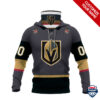 Nhl Vegas Golden Knights Personalized 3D Mask Hoodie Ver 01