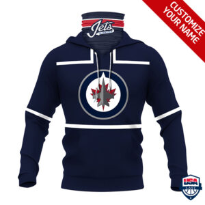 Nhl Winnipeg Jets Personalized 3D Mask Hoodie Ver 01