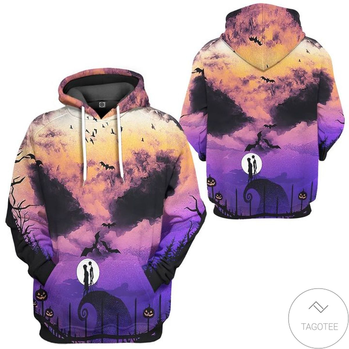 Nightmare Before Christmas Halloween Hoodie Nightmare Before Christmas Halloween Hoodie