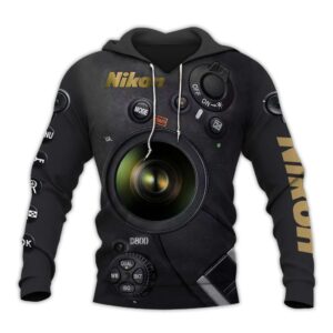 Nikon Beautiful Camera 3D All Over Printed 3D Hoodie