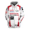 Nissan Nismo Racing Team 3D Hoodie