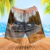 Norfolk Southern Railway Sd80Mac Hawaiian Shirt