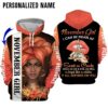 November Girl I Can Be Mean Af Sweet As Candy Custom Personalized Name 3D Shirt Hoodie