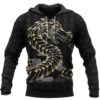Odin And Jormungandr 3D Hoodie And Shirt