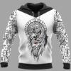 Odin Raven Raven Vegvisir 3D Hoodie And Shirt