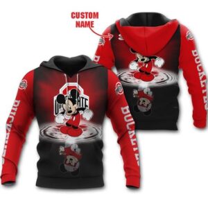 Ohio State Buckeyes Mickey Custom Name Shirt