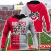 Ohio State Buckeyes Thank For The Memories 3D Hoodie