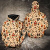 Old School Tattoo 90S Combo 3D Hoodie And Shirts