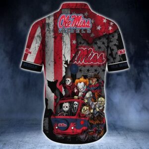Ole Miss Rebels Summer Hawaiian Shirt