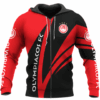 Olympiacos F.C 3D All Over Print Hoodie