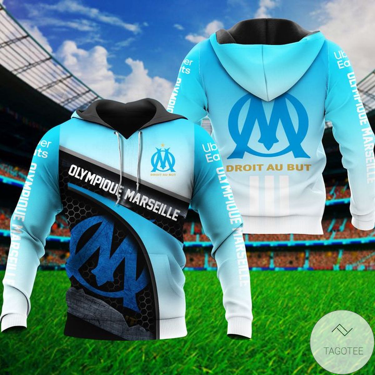 Olympique Lyonnais Logo Hoodie Olympique Lyonnais Logo Hoodie