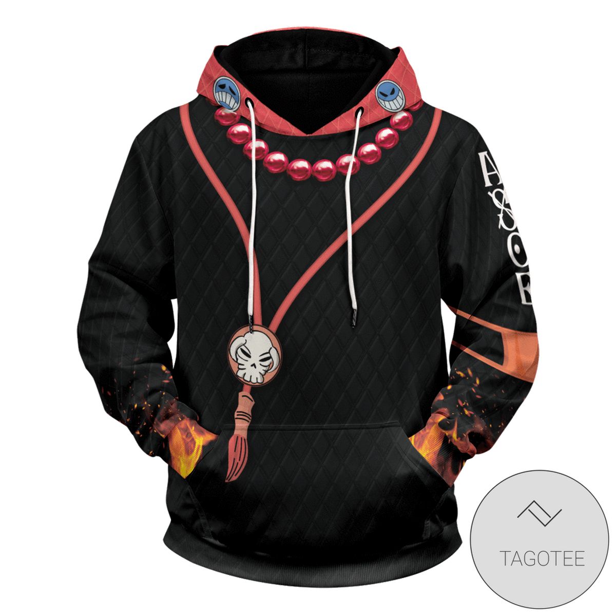 One Piece Ace Unisex Pullover Hoodie One Piece Ace Unisex Pullover Hoodie