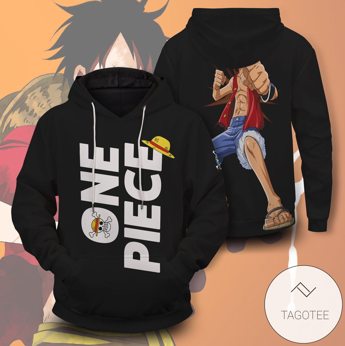One Piece Pullover Hoodie One Piece Pullover Hoodie
