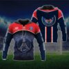 Paris Saint Germain 3D All Over Print Hoodie