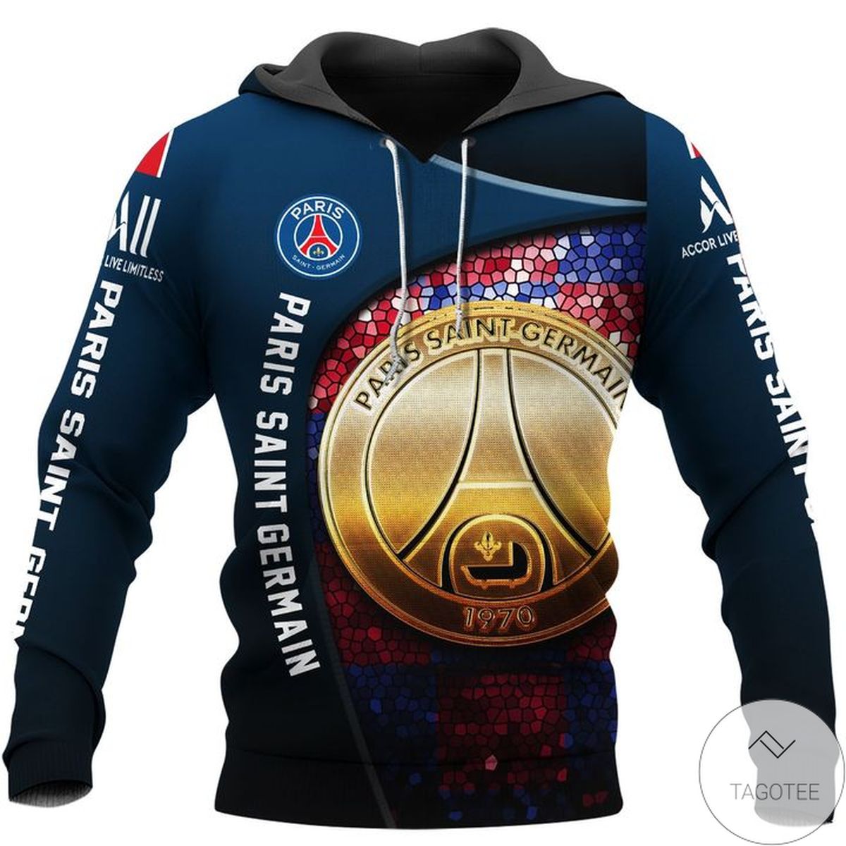 Paris Saint Germain Logo Hoodie Paris Saint Germain Logo Hoodie