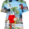 Peanuts Snoopy Summer Time Hawaiian Shirt