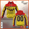Personalize Bmx Cw Racing Factory Yellow 3D Shirt