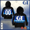 Personalize Bmx Gt Usa Factory Team Black 3D Shirt