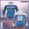Personalize Haro Bmx Racing Blue 3D Shirt