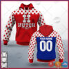 Personalize Hutch Factory Racing Team Bmx Red Blue 3D Shirt