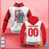 Personalize Powerlite Racing Bmx Red 3D Shirt