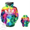 Personalized Adidas Colorful Hoodie