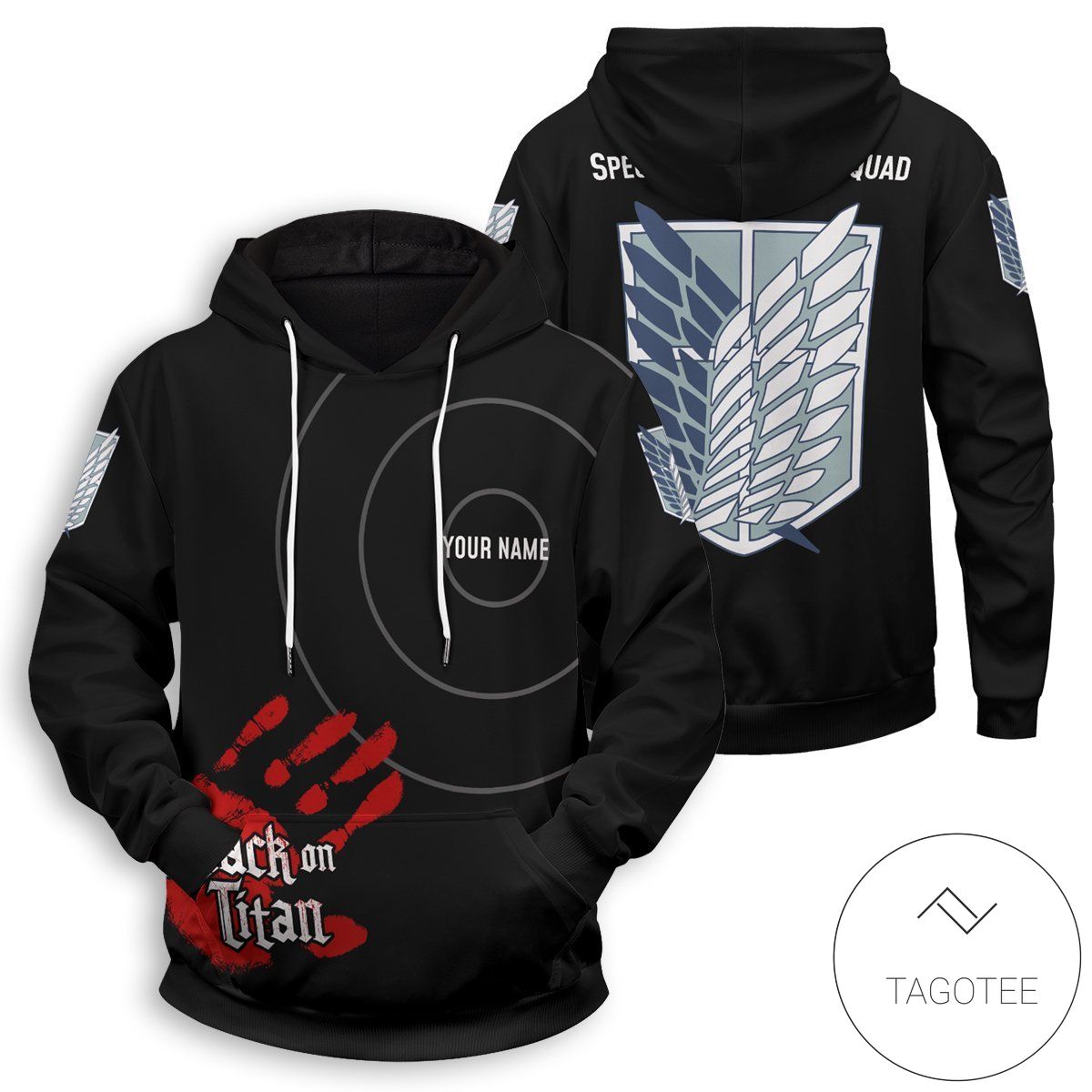 Personalized Aot Skilled Corps Soldier Pullover Hoodie Personalized Aot Skilled Corps Soldier Pullover Hoodie