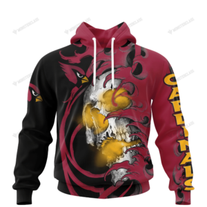 Personalized Arizona Cardinals Japanese Style Skull Custom Jersey 3D Shirt