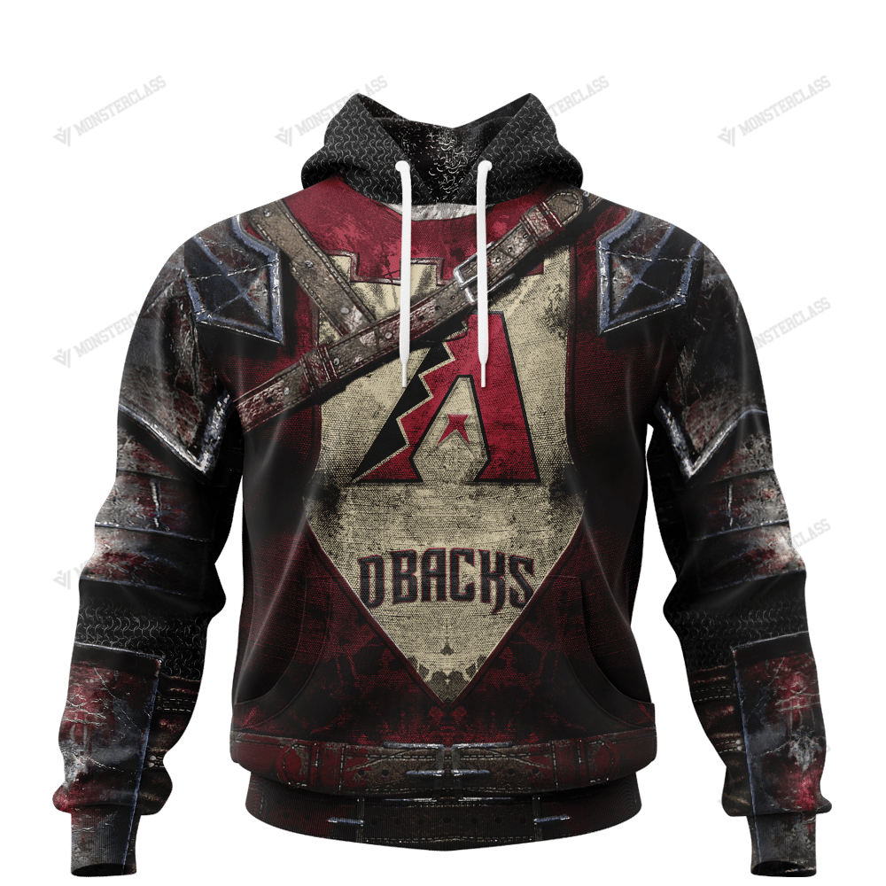 Personalized Arizona Diamondbacks Custom 3D Warriors Jerseys Hoodie Personalized Arizona Diamondbacks Custom 3D Warriors Jerseys Hoodie